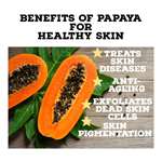 Papaya Face Wash With Scurb